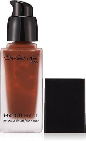 The Crème Shop | Base de maquillaje líquida luminosa Match Made